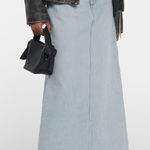 AGOLDE Hilla denim maxi skirt size 28 Photo 0