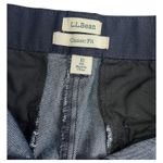 LL Bean Jeans Womens 10 Blue Classic Fit Dark Denim Straight Leg Stretch Classic Photo 2
