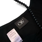 OW Collection Beaded Cut out mini Dress XS Black Photo 5