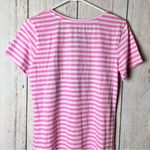 Victoria's Secret  Women's Striped Crewneck Graphic Logo Short Sleeve Sleepwear Photo 10