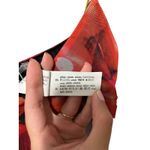 ZARA Ruched Mesh Fruit Stand Print Strappi Maxi Dress Size Small Colorful NWT Photo 4