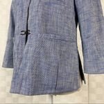 Piazza Sempione light blue front hook closure blazer Photo 2