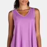 Time And Tru Womens Tank Top Size XXXL 22 Relaxed Fit Sleeveless Orchid New Photo 1