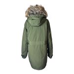 Spyder Coat Women Medium Sage Green Hooded Insulated Explorer Parka Outdoor Photo 3