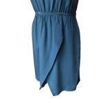 Madewell Blue Silk Sandstar Mini Dress Cami Tulip Hem Photo 8
