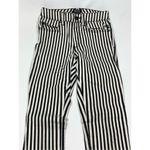 Tripp NYC 005 Daang Goodman  black white striped skinny denim jean size 25 Photo 2