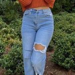 Vibrant High waisted Wide Leg Jeans Photo 1