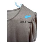 EXPRESS Women's Shimmering Tan Long Sleeve Top Photo 5