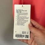 Lululemon NWT High Neck Run And Train Tee Size 8 Raspberry Cream Photo 3