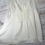 Lovestitch NEW with tags Ivory Kaylee Lace and Satin Blouse, NWT, Size Small Photo 8