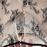 Evening by eci Whimsigoth Victorian Dark Romantic Lace Top Bell Sleeve Pink 10 Black Photo 8