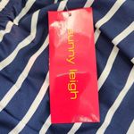 Sunny Leigh Sunny Leight Navy and White Pull-on Pants NWT Size Small Nautical Stripe Pants Photo 7