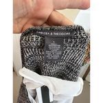 CHELSEA & THEODORE Womens Sweater Size L Grey Marl Layered Scoop Neck Black Size L Photo 8