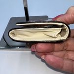 Kate Spade  Pink Glitter Storybook Liner Folded SmallID wallet with Key Chain Photo 1