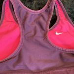 Nike Pink and Purple  Reversible Sports Bra Photo 4