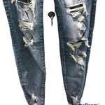 American Eagle curvy high rise Jeggings distressed jeans 0 next level stretch Photo 6