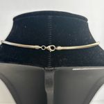 Navajo TS Sterling Silver Dichroic Glass Multicolor Pendant & Necklace Italy 925 Blue Photo 4