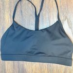 Volare Aero‎ Evening Rain Black Racerback Sports Bra Medium Photo 2
