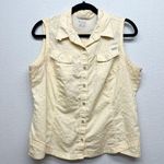 Columbia Titanium Womens Button Down Sleeveless Hiking Outdoor Shirt Size XL Photo 0