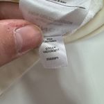 Vince Sweatshirt Womens Large Cream Pullover 1/2 Zip Cotton Blend Casual Tan Photo 4