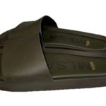 Melissa  MLSA Dark Brown Seamless Beach Slides Size 6 Euro 37 Photo 1