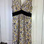 Diane Von Furstenberg  Silk Dress Sleeveless Geometric Print Size 2‎ DVF Photo 0