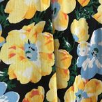 Club Monaco Coran Floral Flutter-Sleeve Cutout Midi Dress Size 8 Photo 6