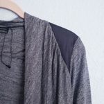 ZARA ‎ Gray Lightweight Open Front Cardigan Photo 1