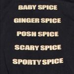 Urban Outfitters 🖤✨ UO•Spice Girls OverSized Sparkle TeeShirt•Size:Medium✨🖤 Photo 7