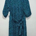 DYVNA Safari Belted Silk Blend Dress Size M Photo 6