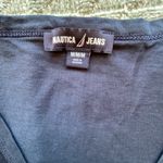 Nautica Black Ruffled Muscle Tee Photo 4