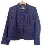 Pendleton  Wool Plaid Blazer Size 12P Photo 0