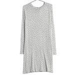 Mango Basics Grey Sweater Midi Dress w/ Black Polka Dots Dress Nikitap M Photo 13
