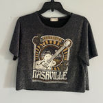 Altar'd State Altard‎ State Nashville Tennessee Graphic Tee Crop Top Sparkle S Photo 0
