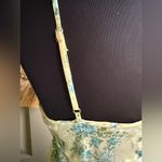 secret treasures Vintage butterfly garden ribbon trim slip robe set, size large Photo 8