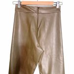 NWT Alix NYC Brower Faux Leather Stirrup Leggings Pine Green Women’s Size Small Photo 8