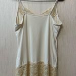 White House | Black Market Lace Trim Camisole Slip Top - Size Large Y2K Vibes Photo 3