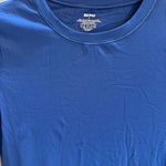 SKIMS Fits Everybody Crewneck Long-Sleeve Dress Sapphire Size Medium Photo 4