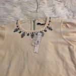 Antonio Melani  Short Sleeve Shirt size M length 23” bust 34” color Ivory Photo 11