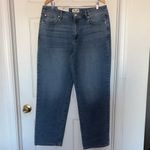 Seven7  Loose High Rise Straight Leg Jeans NWT Blue Size 12 Photo 3