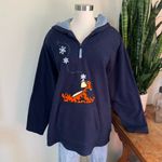 Disney Vintage Pooh Woman Fleece Pullover Embroidered Tigger 22W/24W Y2K Photo 7