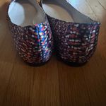 Nine West  Mod Multicolored Dot Pointed Flats, Size 10M Photo 3
