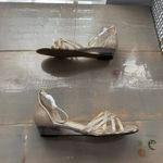 Easy Street  Alive at 5 Gold Glitter Tarrah Dress Sandals Sz 6.5M NWT Photo 6