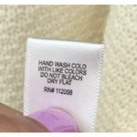 Zenana  Colorblock Balloon Sleeve Knit Sweater Gray Black Cream Marled XL EUC Photo 4