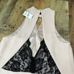 EXPRESS  Women's NEW Pink Black Lace Fully Lined Date Night Halter Dress Sz 6 Photo 6