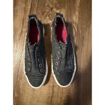 Blowfish Malibu Play Charcoal Herringbone Fabric Slip On Sneakers Size 8.5 Gray Photo 3