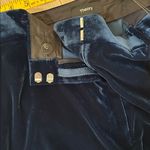 Theory  Women's Velvet Relax Straight Pant, Blueberry, Size 16, NWT Photo 7