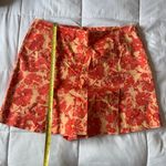 Style & Co . Summery Orange Floral Skort Photo 4