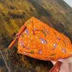 Prada  Tessuto Nylon Wristlet Pouch Bag Orange Sombreros Cactus Colorful Festive Photo 8