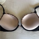 Victoria's Secret  Bombshell Leopard Print Bra with rhinestone Straps Photo 1